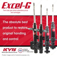 Front + Rear KYB EXCEL-G Shock Absorbers for HOLDEN Calais VE V6 V8 RWD Wagon