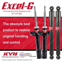 Front + Rear KYB EXCEL-G Shock Absorbers for HOLDEN Combo SB C14SE 1.4 I4 FWD