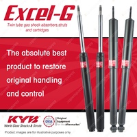 Front + Rear KYB EXCEL-G Shock Absorbers for HOLDEN Commodore VB VC VH VK VL RWD