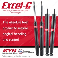 Front + Rear KYB EXCEL-G Shock Absorbers for HOLDEN Commodore VG V6 V8 RWD Ute