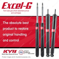 Front + Rear KYB EXCEL-G Shock Absorbers for HOLDEN Commodore VP V6 V8 RWD Ute