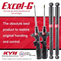 Front + Rear KYB EXCEL-G Shock Absorbers for HOLDEN Commodore VR VS RWD Wagon