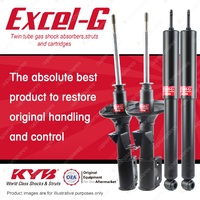 Front + Rear KYB EXCEL-G Shock Absorbers for HOLDEN Commodore VR VS V6 V8 RWD