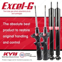 Front + Rear KYB EXCEL-G Shock Absorbers for HOLDEN Commodore VU V6 V8 RWD Ute