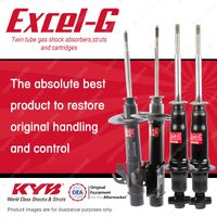 Front + Rear KYB EXCEL-G Shock Absorbers for HOLDEN Commodore VE RWD Wagon Ute