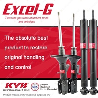 F + R KYB EXCEL-G Shock Absorbers for HOLDEN Commodore Lowered VT VU VX VY