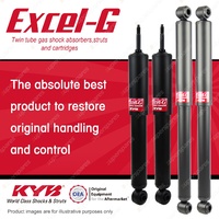 Front + Rear KYB EXCEL-G Shock Absorbers for HOLDEN Jackaroo I4 D4 4WD SUV