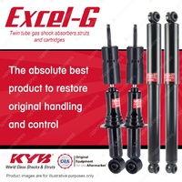 Front + Rear KYB EXCEL-G Shock Absorbers for HOLDEN Rodeo RA 4JH1TC 3.0 DT4 RWD