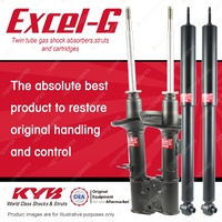 Front + Rear KYB EXCEL-G Shock Absorbers for HOLDEN Statesman WL V6 V8 RWD Sedan