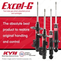 Front + Rear KYB EXCEL-G Shock Absorbers for HOLDEN Statesman WM V6 V8 RWD Sedan