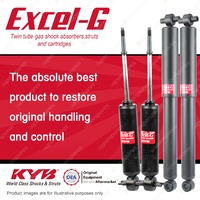 Front + Rear KYB EXCEL-G Shock Absorbers for HOLDEN Utility HJ HQ HX HZ WB RWD