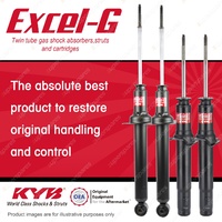 Front + Rear KYB EXCEL-G Shock Absorbers for HONDA Accord CK1 CK2 FWD Sedan