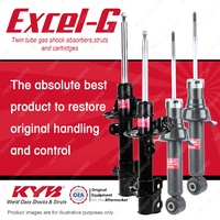 Front + Rear KYB EXCEL-G Shock Absorbers for HONDA CRV RE6 RM1 RM4 SUV