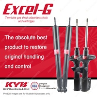 Front + Rear KYB EXCEL-G Shock Absorbers for HSV Clubsport VR 5.0 V8 RWD Wagon