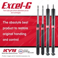 Front + Rear KYB EXCEL-G Shock Absorbers for HSV GTS VP - 5.0 V8 RWD Sedan 92-93