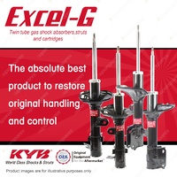 Front + Rear KYB EXCEL-G Shock Absorbers for HYUNDAI Tucson JM I4 V6 FWD AWD SUV