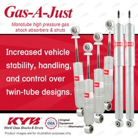 6x Front Rear KYB GAS-A-JUST Monotube Shock Absorbers for JAGUAR Sovereign Sedan