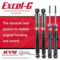 Front + Rear KYB EXCEL-G Shock Absorbers for KIA Sorento BL G6CU 3.5 V6 4WD SUV