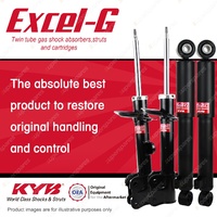 Front + Rear KYB EXCEL-G Shock Absorbers for KIA Sorento XM I4 V6 DT4 4WD SUV