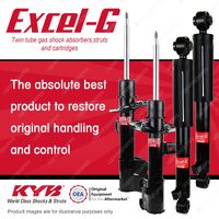 Front + Rear KYB EXCEL-G Shock Absorbers for KIA Sorento XM UM V6 FWD SUV