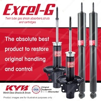 Front + Rear KYB EXCEL-G Shock Absorbers for KIA Sportage JA553 FE 2.0 4WD SUV