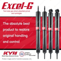 Front + Rear KYB EXCEL-G Shock Absorbers for LAND ROVER 110 V8 DT5 I4 D4 4WD