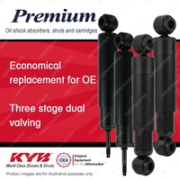 Front + Rear KYB PREMIUM Shock Absorbers for LAND ROVER Series 2A 2.6 2.6 I6 4WD