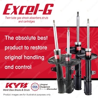 Front + Rear KYB EXCEL-G Shock Absorbers for LEXUS ES300 MCV20 MCV21 FWD Sedan