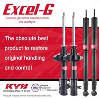 Front + Rear KYB EXCEL-G Shock Absorbers for MAZDA CX-9 TB V6 AWD FWD SUV