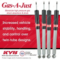 F+R KYB GAS-A-JUST Monotube Shocks for MERCEDES BENZ W202 C240 C250D C250TD C280