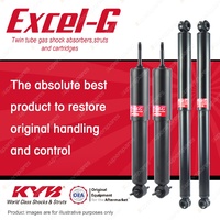 Front + Rear KYB EXCEL-G Shock Absorbers for MITSUBISHI L200 Express MA MB MC MD