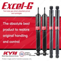 Front + Rear KYB EXCEL-G Shock Absorbers for MITSUBISHI L200 Express MB MC MD