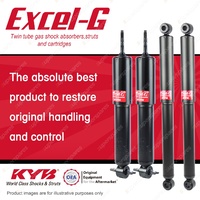 Front + Rear KYB EXCEL-G Shock Absorbers for MITSUBISHI L300 Express SC SD SE