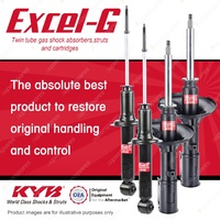 Front + Rear KYB EXCEL-G Shock Absorbers for MITSUBISHI Magna TR TS FWD Sedan