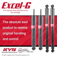 Front + Rear KYB EXCEL-G Shock Absorbers for MITSUBISHI Pajero NH NJ NK NL 4WD