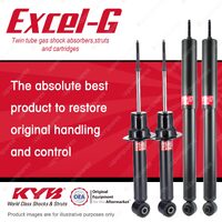 F + R KYB EXCEL-G Shock Absorbers for MITSUBISHI Pajero NS NT NW 4WD Wagon