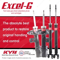 Front + Rear KYB EXCEL-G Shock Absorbers for NISSAN Maxima J32 VQ25DE 2.5 V6 FWD