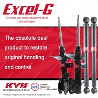 Front + Rear KYB EXCEL-G Shock Absorbers for NISSAN Pathfinder R50 VG33E 95-99