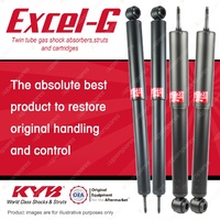 Front + Rear KYB EXCEL-G Shock Absorbers for NISSAN Patrol GQ Y60 GU GU VI Y61