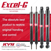 Front + Rear KYB EXCEL-G Shock Absorbers for NISSAN Patrol GU GU VI Y61