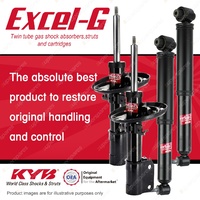 Front + Rear KYB EXCEL-G Shock Absorbers for RENAULT Megane X32 X95 E95 K95