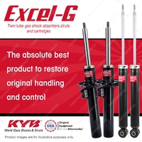 Front + Rear KYB EXCEL-G Shock Absorber for SKODA Octavia 1Z DT4 I4 FWD All