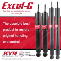 Front + Rear KYB EXCEL-G Shock Absorbers for SSANGYONG Musso 4WD Wagon