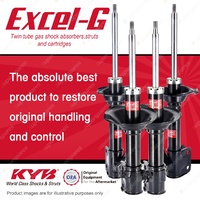 Front + Rear KYB EXCEL-G Shock Absorbers for SUBARU Impreza GD9 GDA GDB GDE GDG