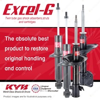 Front + Rear KYB EXCEL-G Shock Absorbers for SUBARU Outback BH9 BHE AWD Wagon