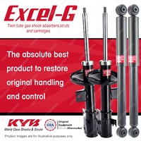 Front + Rear KYB EXCEL-G Shock Absorbers for SUZUKI Grand Vitara JT 4WD Wagon