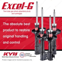 Front + Rear KYB EXCEL-G Shock Absorbers for SUZUKI Liana RA31 RC31 I4 FWD