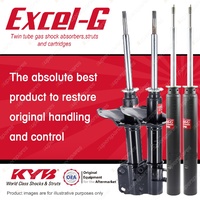 Front + Rear KYB EXCEL-G Shock Absorbers for SUZUKI Swift SF310 AA44 G10 1.0 FWD