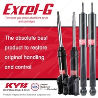 Front + Rear KYB EXCEL-G Shock Absorbers for SUZUKI X-90 LB11 G16B 1.6 I4 4WD