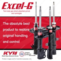 Front + Rear KYB EXCEL-G Shock Absorbers for TOYOTA Camry SDV10 SXV10 FWD Sedan